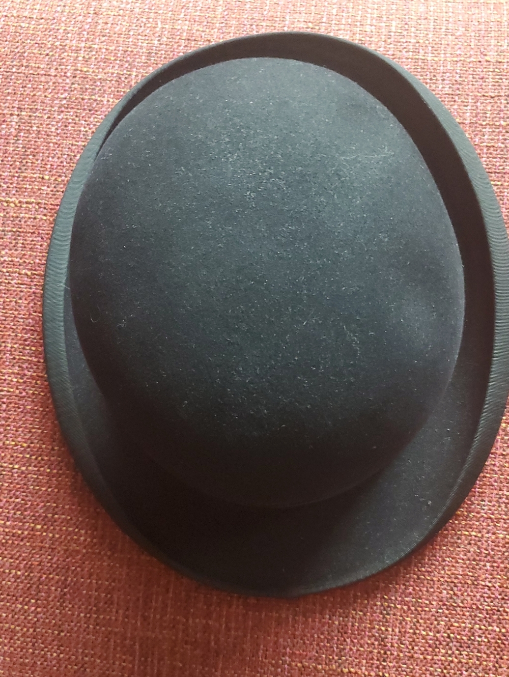 Stetson Black Bowler With Cream Satin-Lined Hat - Picture 10 of 12